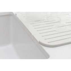 LIGHT GREY SİLİKON BULAŞIK KURUTMA MATI - 3