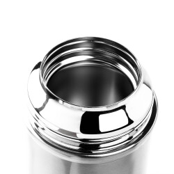 GRİ PASLANMAZ ÇELİK KAŞIKLI YEMEK TERMOSU 700ML - 8