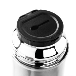 GRİ PASLANMAZ ÇELİK KAŞIKLI YEMEK TERMOSU 700ML - 7