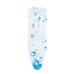  124X38CM (B) ÜTÜ MASASI KILIFI- 2MM SÜNGERLİ- ICE WATER DESENLİ - BRABANTIA