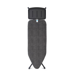 124X45CM (C) BUHAR KAZANI STANDLI DENIM BLACK DESENLİ ÜTÜ MASASI - SSUH - 1