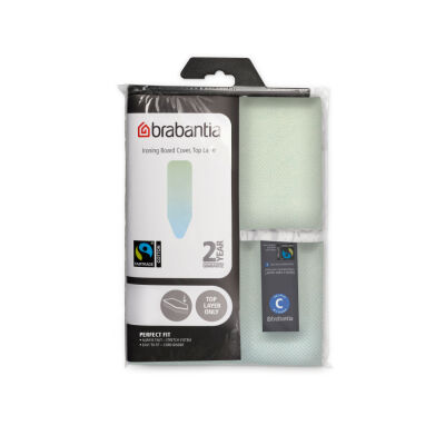 124X45CM (C) ÜTÜ MASASI KILIFI-SOOTHING SEA DESENLİ-2MM SÜNGER - 2