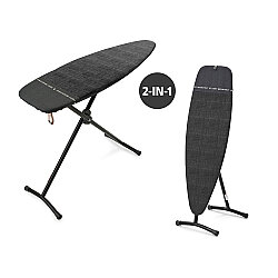 135X45CM (D) DENIM BLACK ÇİFT YÖNLÜ BUHAR VE ÜTÜ MASASI - HRPZ - BRABANTIA