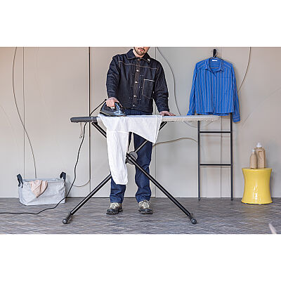 135X45CM (D) DENIM GREY ÇİFT YÖNLÜ BUHAR VE ÜTÜ MASASI - HRPZ - 6