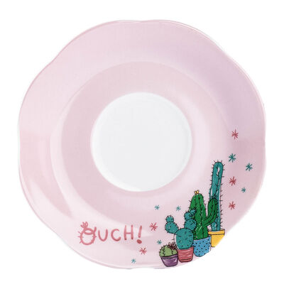 2Lİ LOVELY CACTUS NEW BONE KAHVE FİNCAN TAKIMI - 2