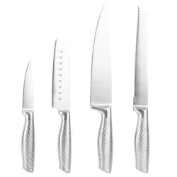 4 PARÇA PASLANMAZ ÇELİK BIÇAK SETİ - Tantitoni