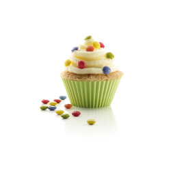 6 PARÇA RENKLİ SİLİKON MUFFIN KALIBI SETİ 10CM - 3