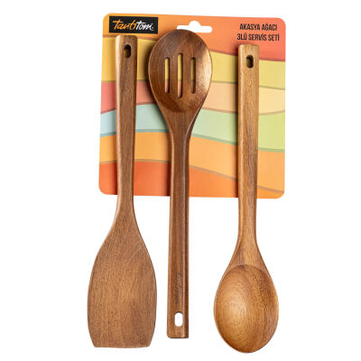 AKASYA AĞACI 3LÜ SERVİS SETİ - 2