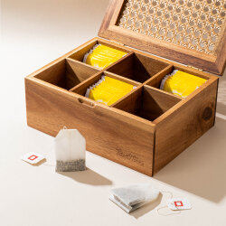 AKASYA AĞACI HAZERAN POŞET ÇAY KUTUSU 21X16CM - TANTİTONİ (1)