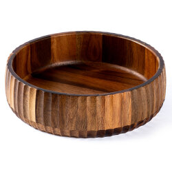 AKASYA AĞACI TIRTIKLI KASE 22X6CM - TANTİTONİ