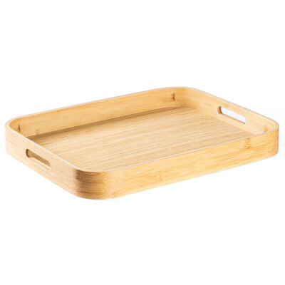 BAMBU DİKDÖRTGEN TEPSİ 45.5CMX35.8CM - 1