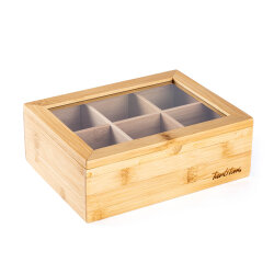 BAMBU POŞET ÇAY KUTUSU 21X16CM - TANTİTONİ