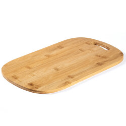 BAMBU TUTACAKLI OVAL KESME TAHTASI 41X24CM - TANTİTONİ