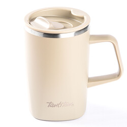 BEJ ÇİFT KATMANLI TERMOS BARDAK 470ML - Tantitoni