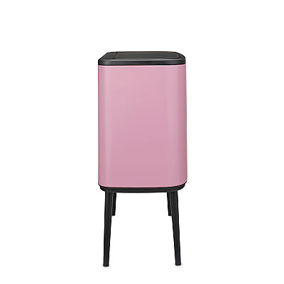 BO LILAC PINK DOKUNMATİK ÇÖP KUTUSU 11+23L - 5