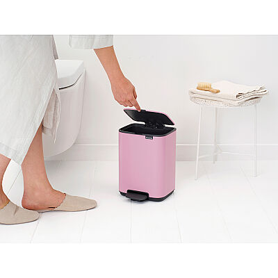 BO LILAC PINK PEDALLI ÇÖP KUTUSU 4L - 4
