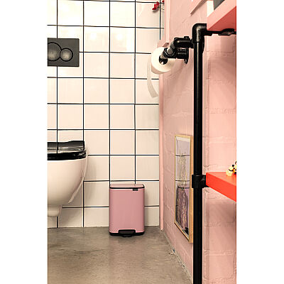 BO LILAC PINK PEDALLI ÇÖP KUTUSU 7L - 2