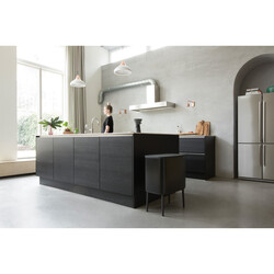 BO MATT BLACK DOKUNMATİK ÇÖP KUTUSU 11+23L - 2