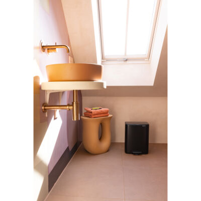 BO MATT BLACK PEDALLI ÇÖP KUTUSU 12L - 2