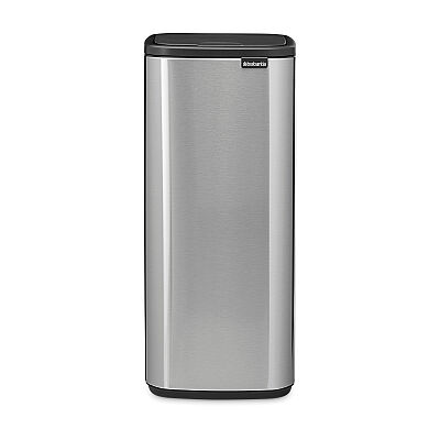 BO MATT STEEL FPP DOKUNMATİK ÇÖP KUTUSU 30L - 1