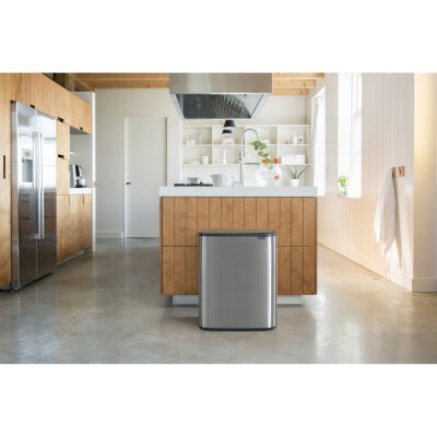 BO MATT STEEL FPP DOKUNMATİK ÇÖP KUTUSU 60L - 4