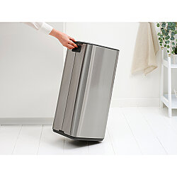 BO MATT STEEL FPP PEDALLI ÇÖP KUTUSU 30L - 3