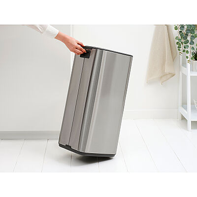 BO MATT STEEL FPP PEDALLI ÇÖP KUTUSU 30L - 3