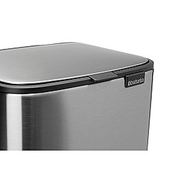 BO MATT STEEL FPP PEDALLI ÇÖP KUTUSU 4L - 6