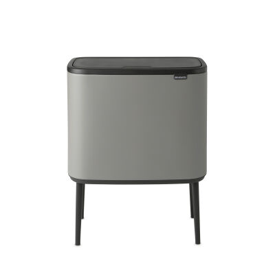 BO MINERAL CONCRETE GREY DOKUNMATİK ÇÖP KUTUSU 36L - 1