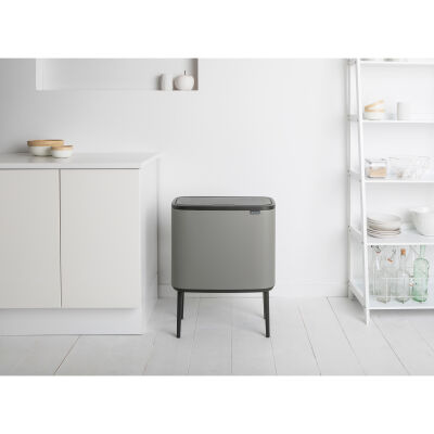 BO MINERAL CONCRETE GREY DOKUNMATİK ÇÖP KUTUSU 36L - 2