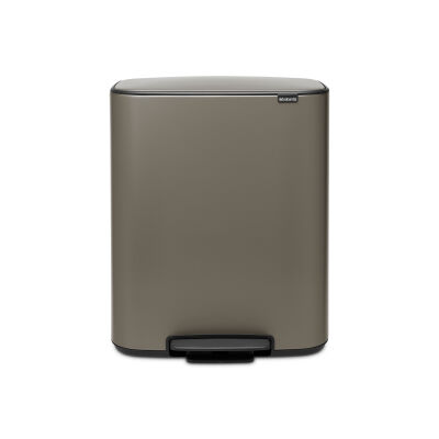 BO PLATINUM PEDALLI ÇÖP KUTUSU 2X30L - 1