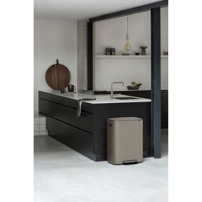 BO PLATINUM PEDALLI ÇÖP KUTUSU 2X30L - 2