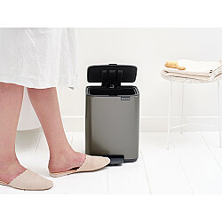 BO PLATINUM PEDALLI ÇÖP KUTUSU 7L - BRABANTIA (1)