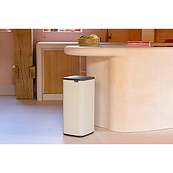 BO SOFT BEIGE DOKUNMATİK ÇÖP KUTUSU 30L - BRABANTIA (1)