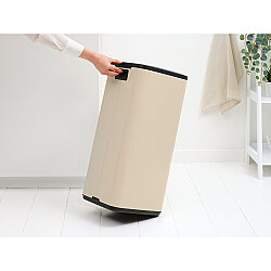 BO SOFT BEIGE DOKUNMATİK ÇÖP KUTUSU 30L - 6