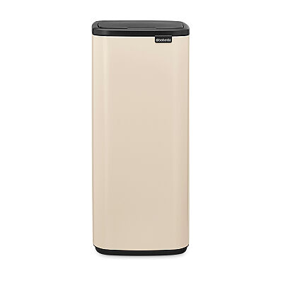 BO SOFT BEIGE DOKUNMATİK ÇÖP KUTUSU 30L - 1