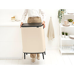 BO SOFT BEIGE HI DOKUNMATİK ÇÖP KUTUSU 60L - 3