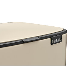 BO SOFT BEIGE PEDALLI ÇÖP KUTUSU 12L - 5