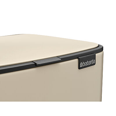 BO SOFT BEIGE PEDALLI ÇÖP KUTUSU 12L - 5