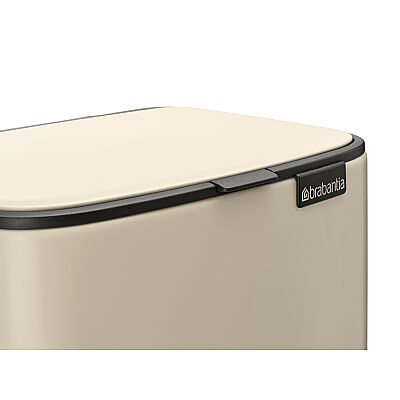BO SOFT BEIGE PEDALLI ÇÖP KUTUSU 7L - 4