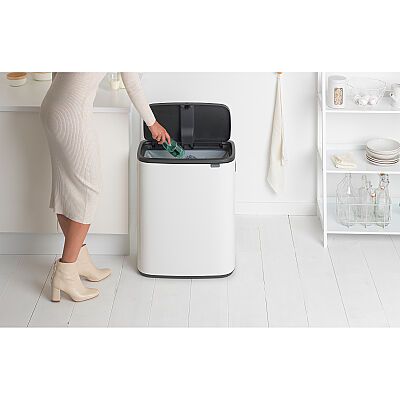BO WHITE DOKUNMATİK ÇÖP KUTUSU 60L - 4