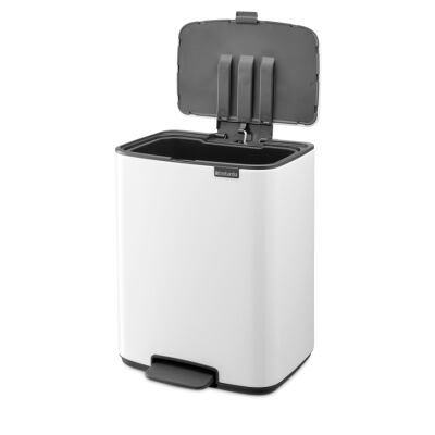 BO WHITE PEDALLI ÇÖP KUTUSU 12L - 2