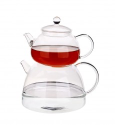 BOROSİLİKAT CAM ÇAYDANLIK TAKIMI 810ML 1870ML - Tantitoni
