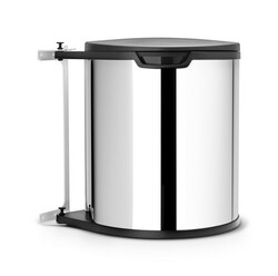 BRILLIANT STEEL DOLAP İÇİ ÇÖP KUTUSU 15L - BRABANTIA