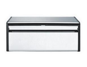 BRILLIANT STEEL KÖŞELİ EKMEK KUTUSU( SİYAH ÇERÇEVELİ) - 1