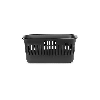 COLLECT-IT BLACK PLASTİK ÇAMAŞIR SEPETİ 40L - 1