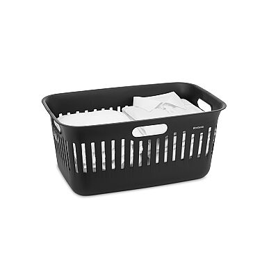 COLLECT-IT BLACK PLASTİK ÇAMAŞIR SEPETİ 40L - 4