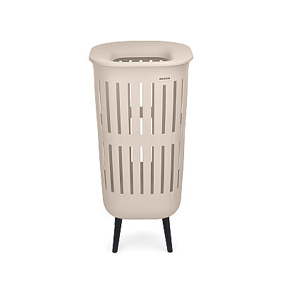 COLLECT-IT HI SOFT BEIGE PLASTİK ÇAMAŞIR SEPETİ 55L - 1