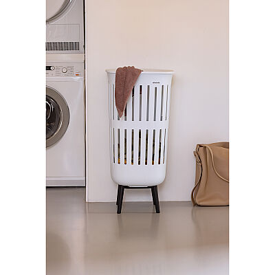COLLECT-IT HI WHITE PLASTİK ÇAMAŞIR SEPETİ 55L - 2