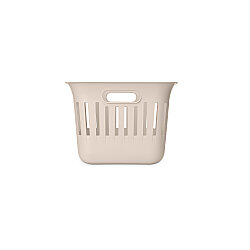 COLLECT-IT SOFT BEIGE PLASTİK ÇAMAŞIR SEPETİ 40L - 3